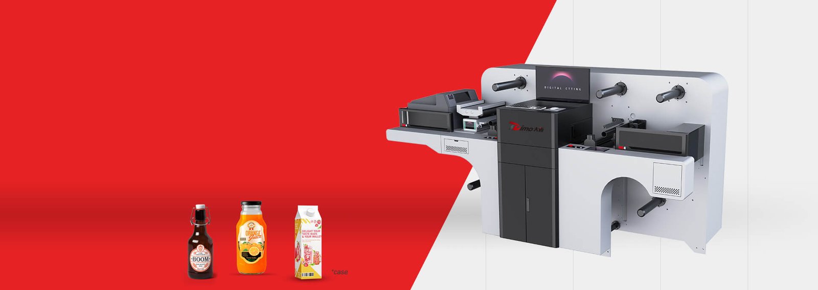 Digital Label Die Cutter Machine banner
